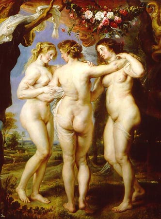 Peter Paul Rubens - Trzy gracje